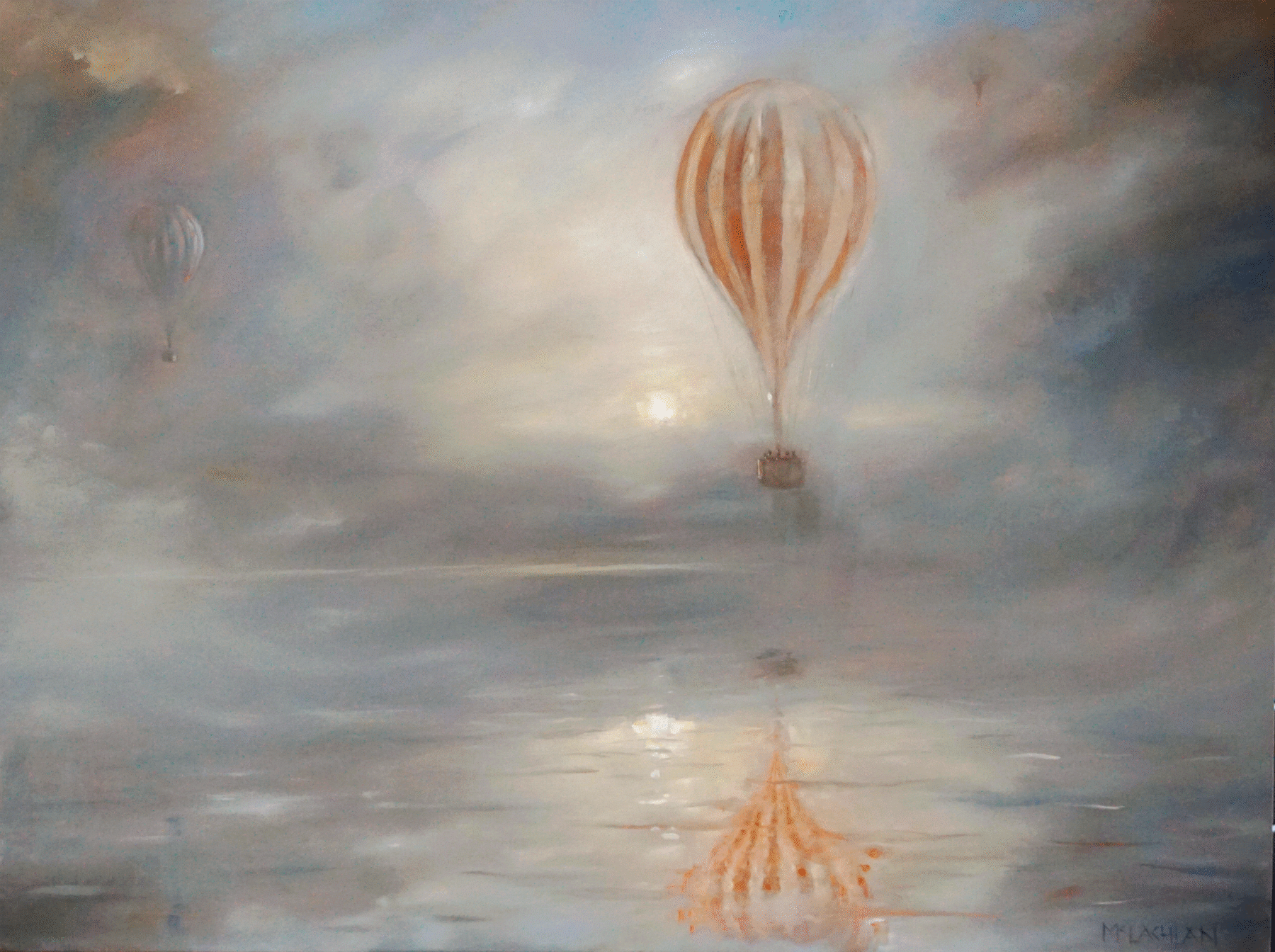 The Great Race_oil on canvas 122cm x 90cm SOLD