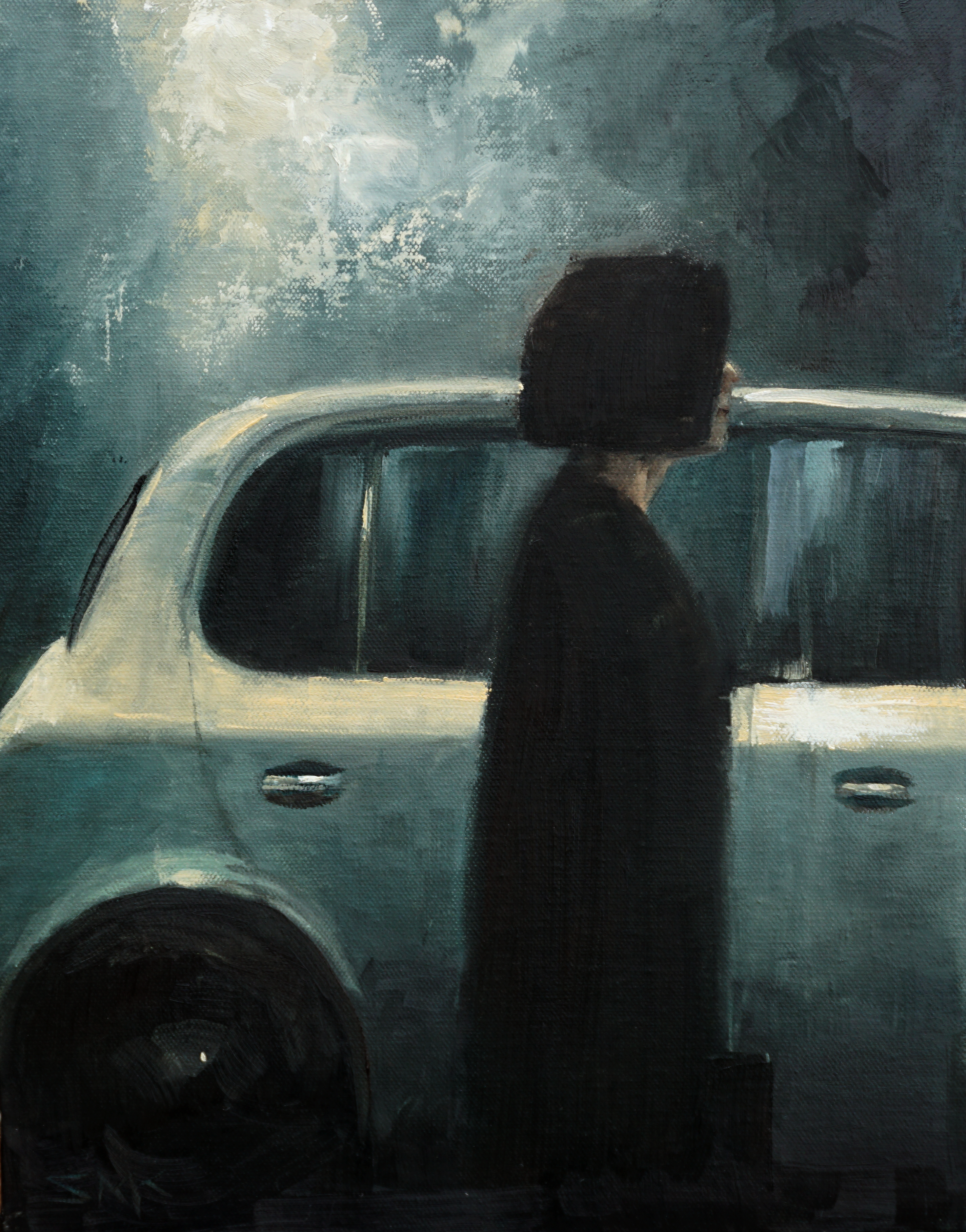 The Lawyer-Oil on board (28x36cm)